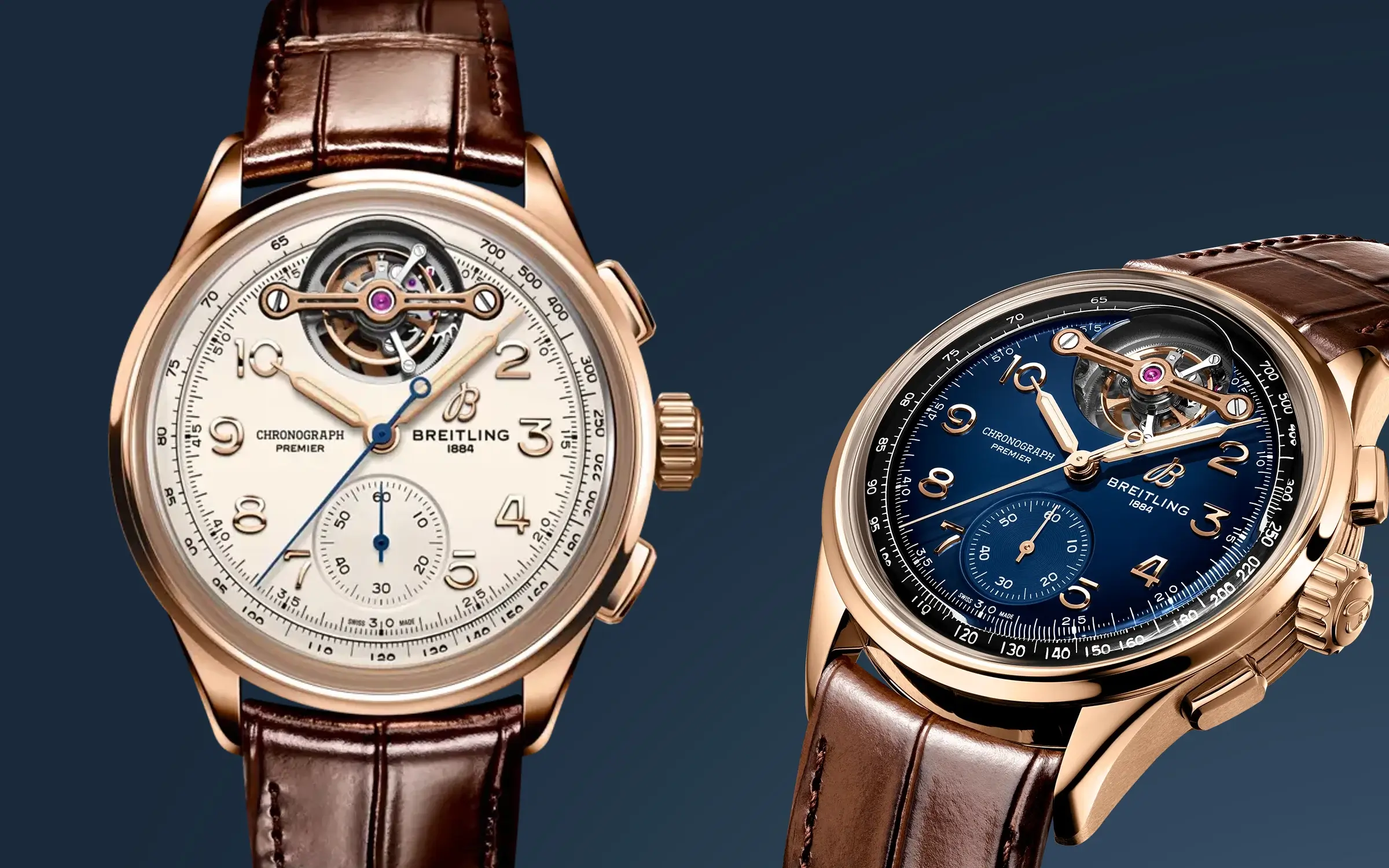 Tourbillon Watch showcase for Breitling
